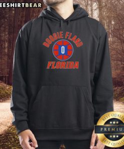 Alt Text: Florida Gators hoodie featuring Boogie Fland's name and number, perfect for basketball fans and team spirit.