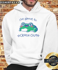 Adorable frog hoodie featuring a cute frog design, perfect for cozy days and casual wear.