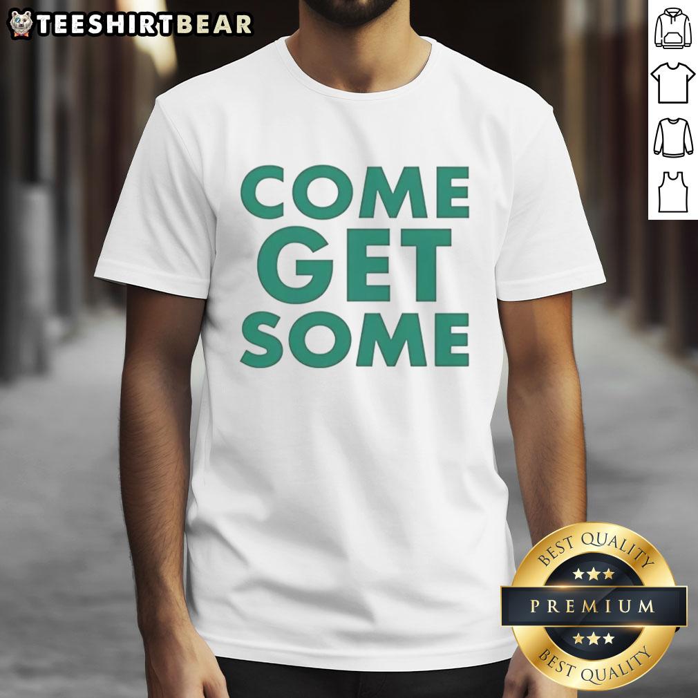 Nice Green Bay Packers Come Get Some T-Shirt featuring vibrant team colors and bold graphics for passionate fans.