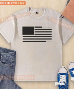 Redacted Preamble graphic on a washed t-shirt, featuring 'Nice The United State of America' design for casual wear.