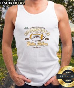 Nice Western Michigan Broncos Mid-American Conference 2025 tank top featuring team colors and logo for fans.