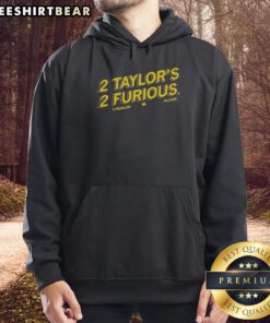 Official 2 Taylors 2 Furious Stremlow McCabe hoodie featuring vibrant graphics and a stylish design for fans.