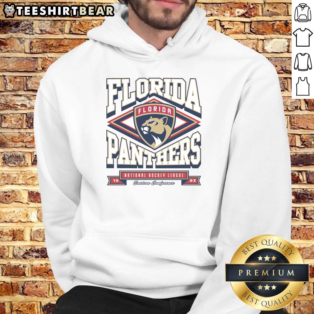 Official Florida Panthers Heater Hoodie featuring team colors and logo, perfect for fans and cold weather wear.