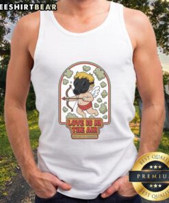 Original Love Is In The Air Gas Clouds Tank Top featuring vibrant gas cloud designs for a stylish, casual look.