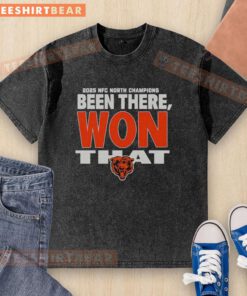 Alt Text: Premium Chicago Bears Football 2025 NFC Champions Deen There Won That washed t-shirt for fans.