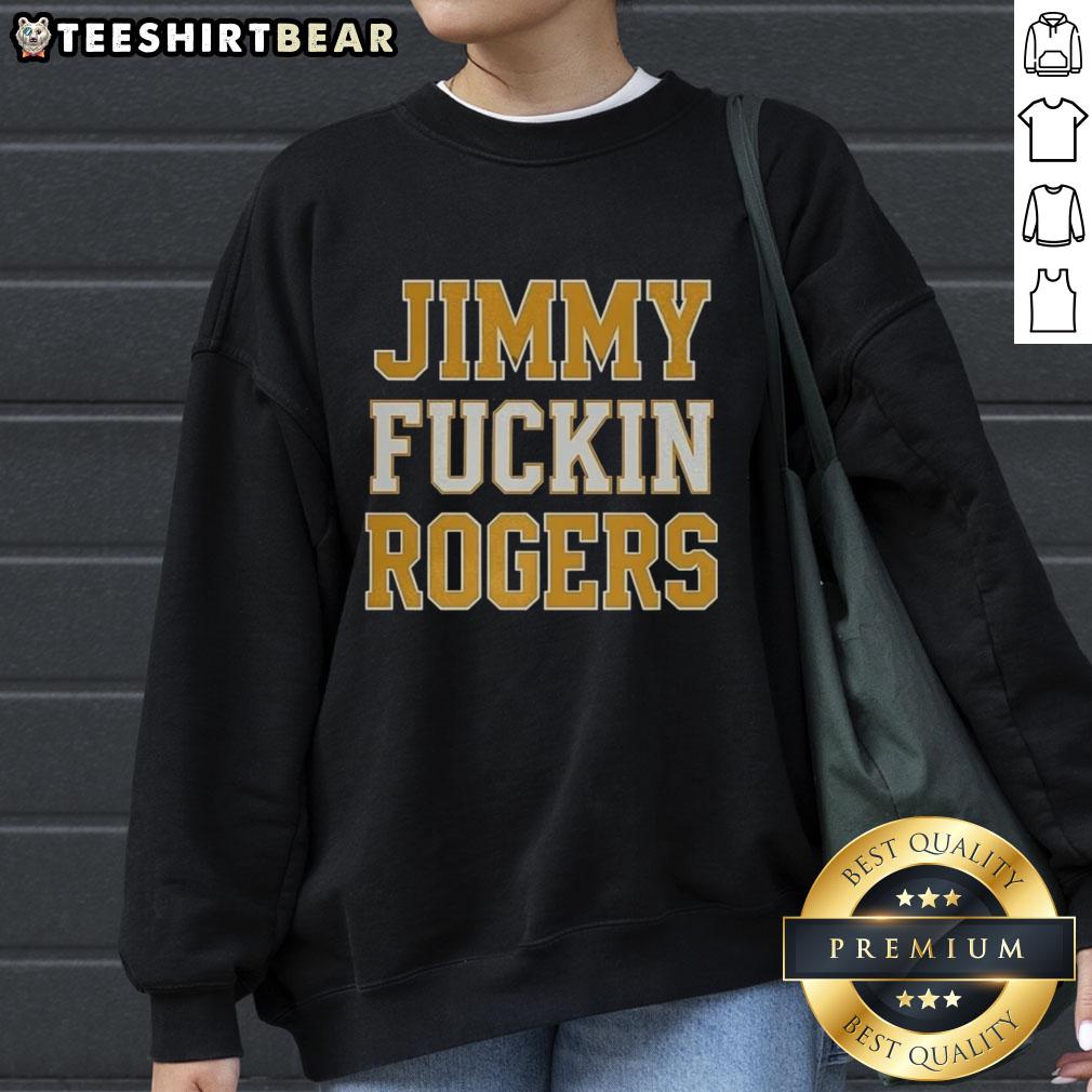 Alt Text: Premium Iowa State Cyclones Jimmy Fuckin Rogers Sweatshirt featuring vibrant graphics and comfortable fit for fans.