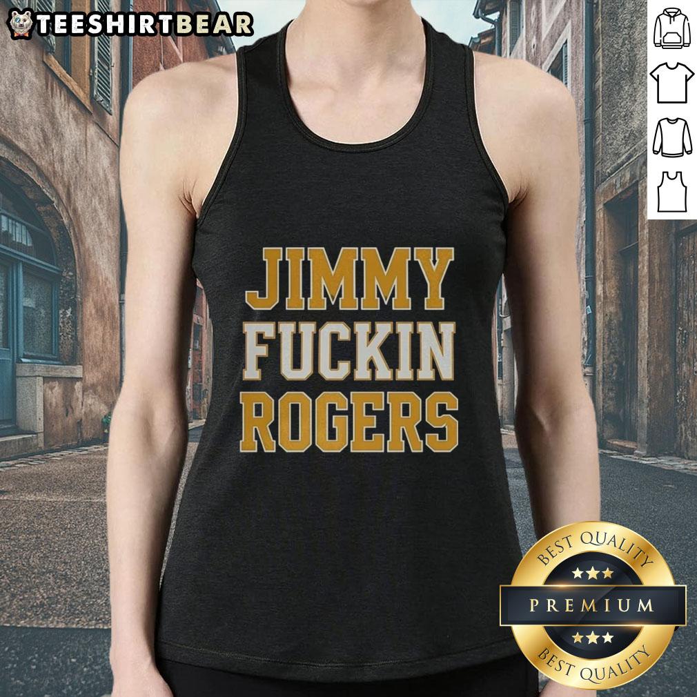 Premium Iowa State Cyclones Jimmy Fuckin Rogers tank top featuring vibrant colors and bold team logo design.
