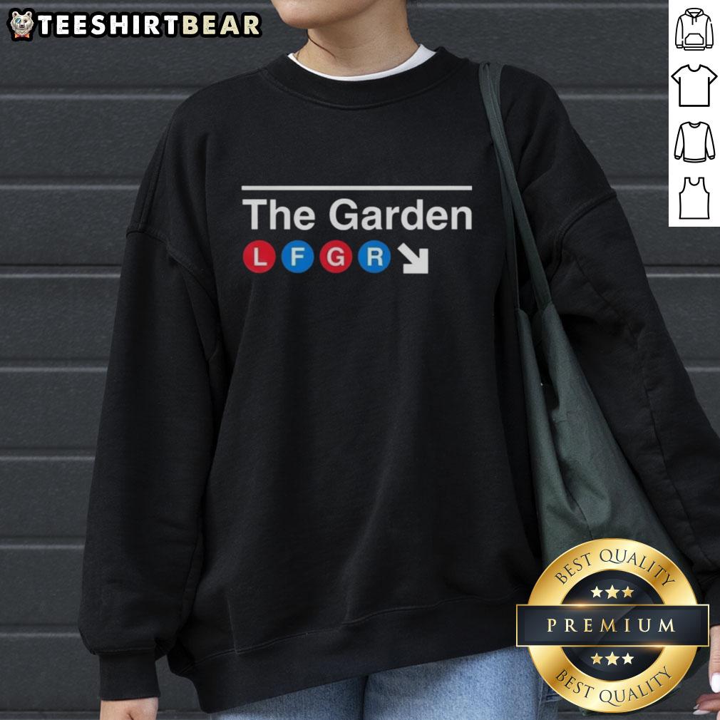 Premium New York Rangers Subway Sign Sweatshirt featuring bold graphics and cozy design for fans.