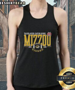 Premium Mizzou Tigers 2025 Texas Bowl tank top showcasing team spirit and style for fans.