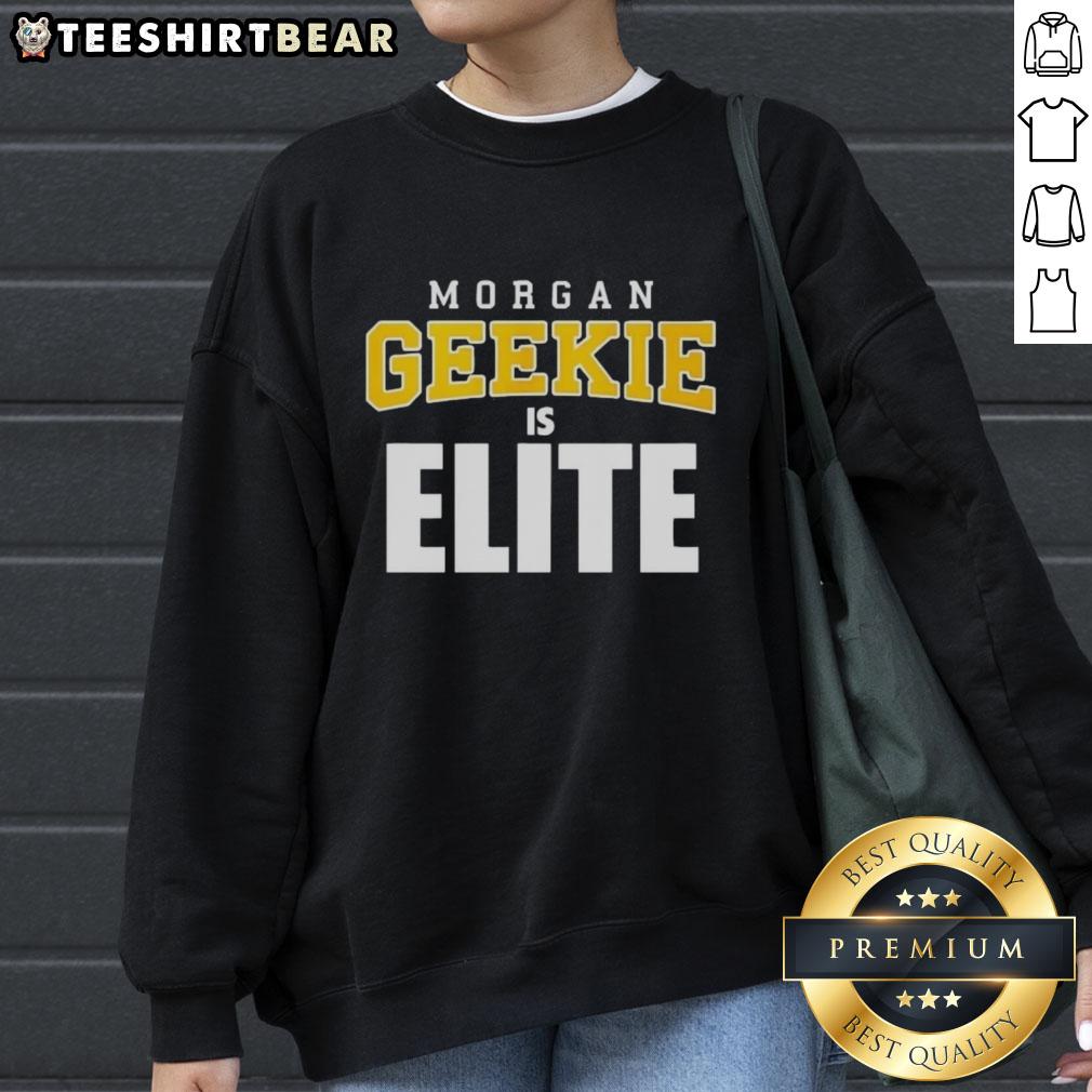 Premium Morgan Geekie is Elite Boston Bruins hockey sweatshirt featuring team colors and logo for fans and players.