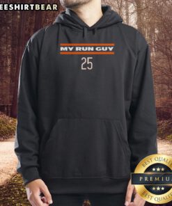 Alt Text: Premium My Run Guy Chicago Bears 25 Hoodie featuring team logo and stylish design for fans of the Chicago Bears.