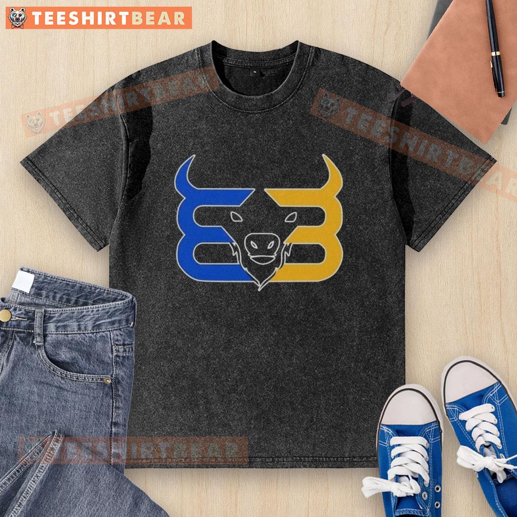 Alt Text: Premium One Before I Die Buffalo Sabres logo parody washed t-shirt featuring a unique sports design.