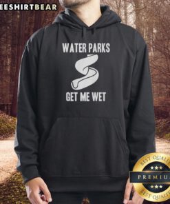 Premium Water Parks Get Me Wet Hoodie featuring vibrant colors and a fun design, perfect for water park enthusiasts.