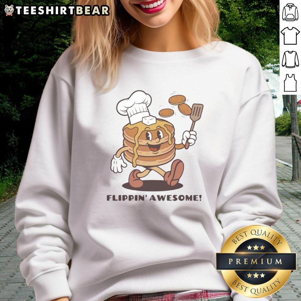 Cozy Pretty Flippin Awesome Sweatshirt in a stylish design, perfect for casual wear and expressing your fun personality.