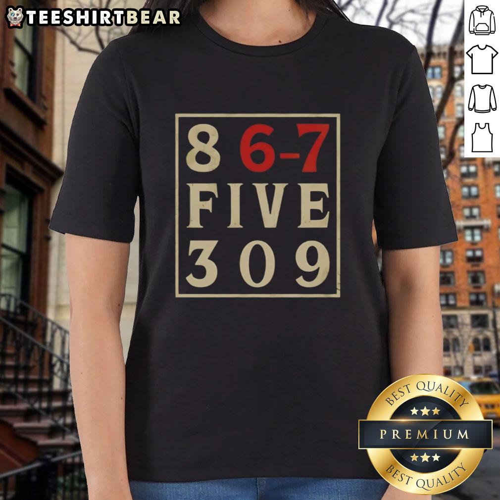 Top-867-Five-309 Ladies Tee in stylish design, perfect for casual wear and comfortable fit for everyday outfits.
