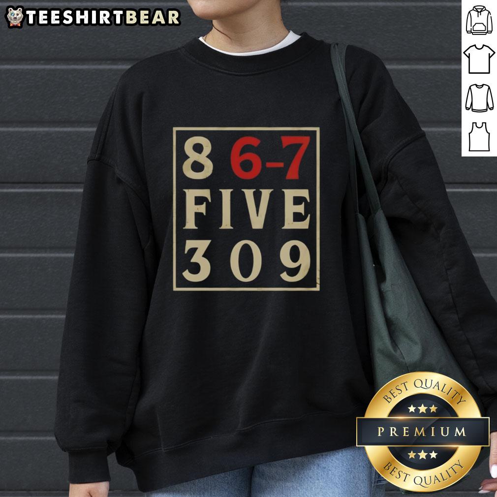 Top-867 Five-309 sweatshirt in a stylish design, perfect for casual wear and comfortable layering.