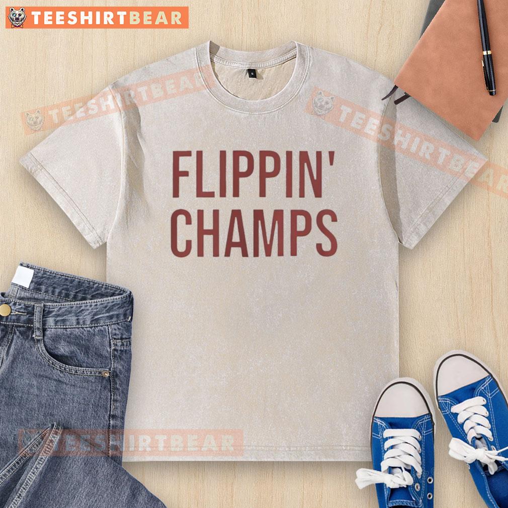 Indiana Hoosiers Fernando Mendoza washed t-shirt for top-flippin champs, showcasing team spirit and comfort.