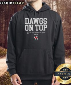 Top Georgia Bulldogs Football 2025 CFB Playoff Slogan Hoodie showcasing team spirit and style for fans.