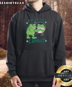 Cozy Top Im At My Limit Frog Hoodie featuring a playful frog design, perfect for casual and comfortable wear.