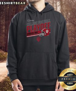 Top Indiana Hoosiers college football playoff 2025-2026 helmet hoodie, featuring team colors and logo.