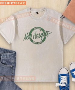 Alt Text: Top New Heights 92Ers Est 2022 washed t-shirt featuring a stylish design and comfortable fit for casual wear.