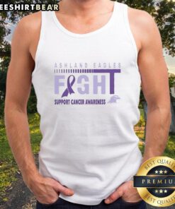 Awesome Ashland Eagles Fight Support Cancer Awareness Tank Top featuring a vibrant design promoting cancer awareness.