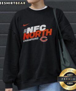 Alt Text: Awesome Chicago Bears 2025 NFC East Champions Super Bowl LX mascot sweatshirt featuring bold team graphics.