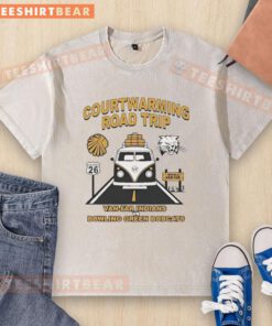 Awesome courtwarming road trip van featuring Far Indians vs Bowling Green Bobcats washed T-shirt design.
