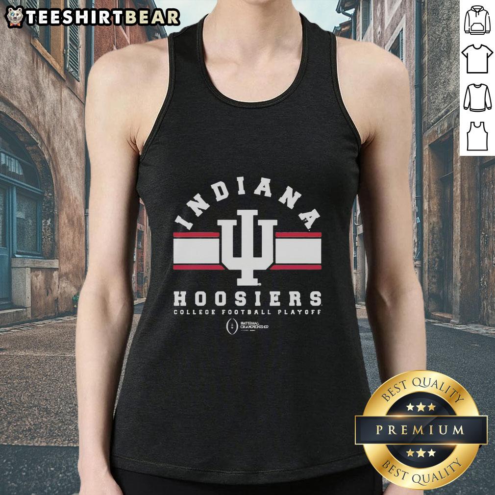 Awesome Football Playoff Indiana Hoosiers 2026 National Championship tank top featuring bold team graphics and colors.