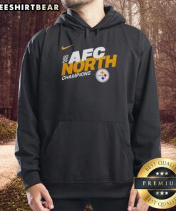 Awesome Pittsburgh Steelers 2025 NFC East Champions Super Bowl LX mascot hoodie featuring bold team colors and logo.