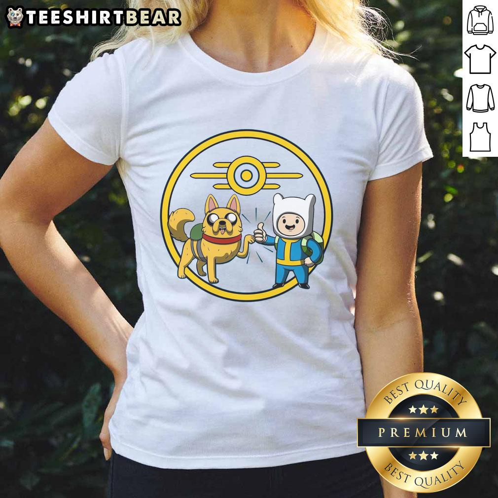 Awesome Wasteland Time Ladies Tee featuring a stylish graphic print, perfect for casual wear and expressing unique style.
