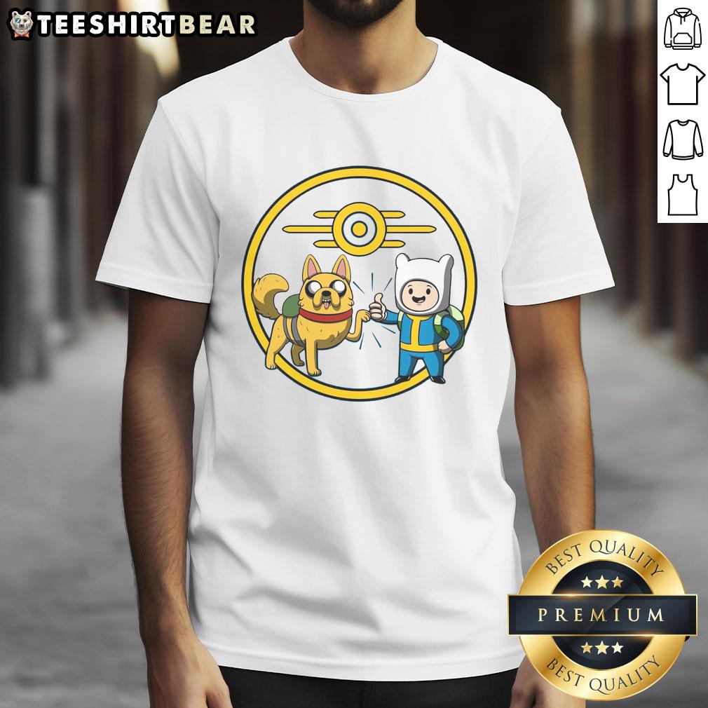Awesome Wasteland Time T-Shirt featuring a rugged design perfect for fans of post-apocalyptic themes and adventures.