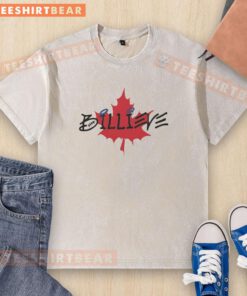 Good Buffalo Bills Billieve Super Bowl Maple Leaf Canada washed t-shirt featuring a vibrant design for fans.