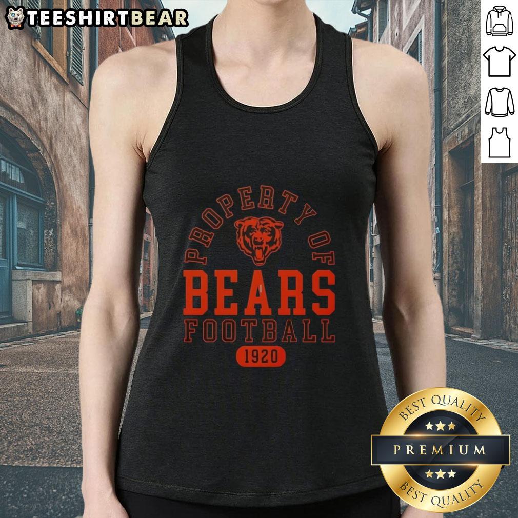 Stylish Chicago Bears tank top celebrating the team's legacy since 1920, perfect for fans and summer wear.