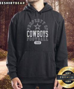 Nice Property of Dallas Cowboys Football Since 1960 hoodie, showcasing team pride and vintage style for fans.