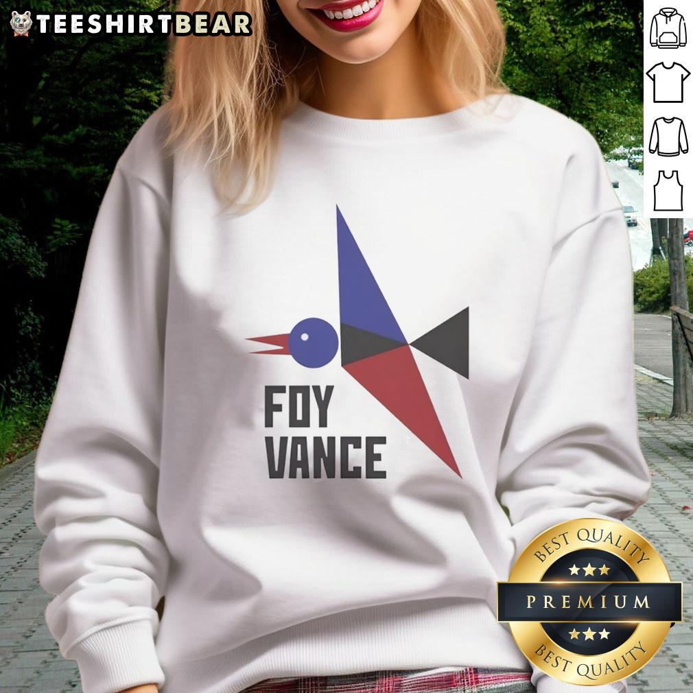 Official Foy Vance Bird Sweatshirt featuring a unique bird graphic design, perfect for fans of Foy Vance's music.