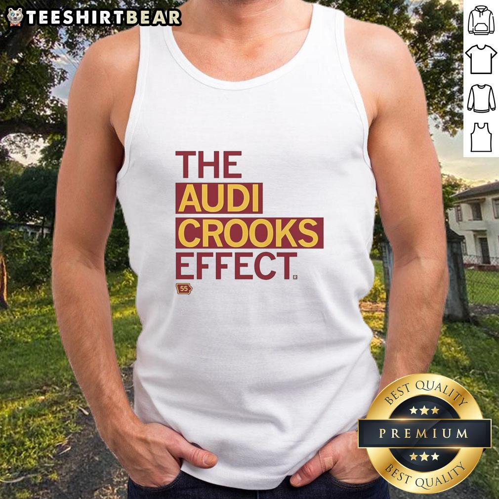 Original Iowa State Cyclones NBA Audi Crooks Effect 55 Big 12 Conference tank top showcasing team spirit and style.