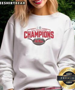 Alt Text: Original Ole Miss Rebels Champions VRBO Fiesta Bowl CFP 2026 Sweatshirt showcasing team pride and festive design.