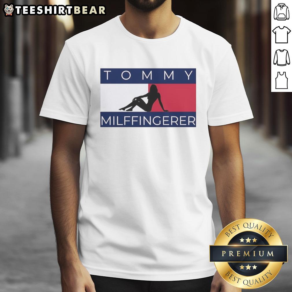 Original Shadow Girl Tommy Milffingerer Logo T-Shirt featuring a stylish graphic design and vibrant colors.