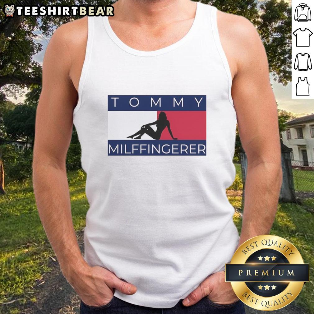 Original Shadow Girl Tommy Milffingerer logo tank top featuring a stylish design and vibrant colors.