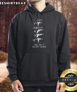Original Notorious B.I.G. Tons Of Gunz Hoodie featuring iconic rapper design, perfect for hip-hop fashion enthusiasts.