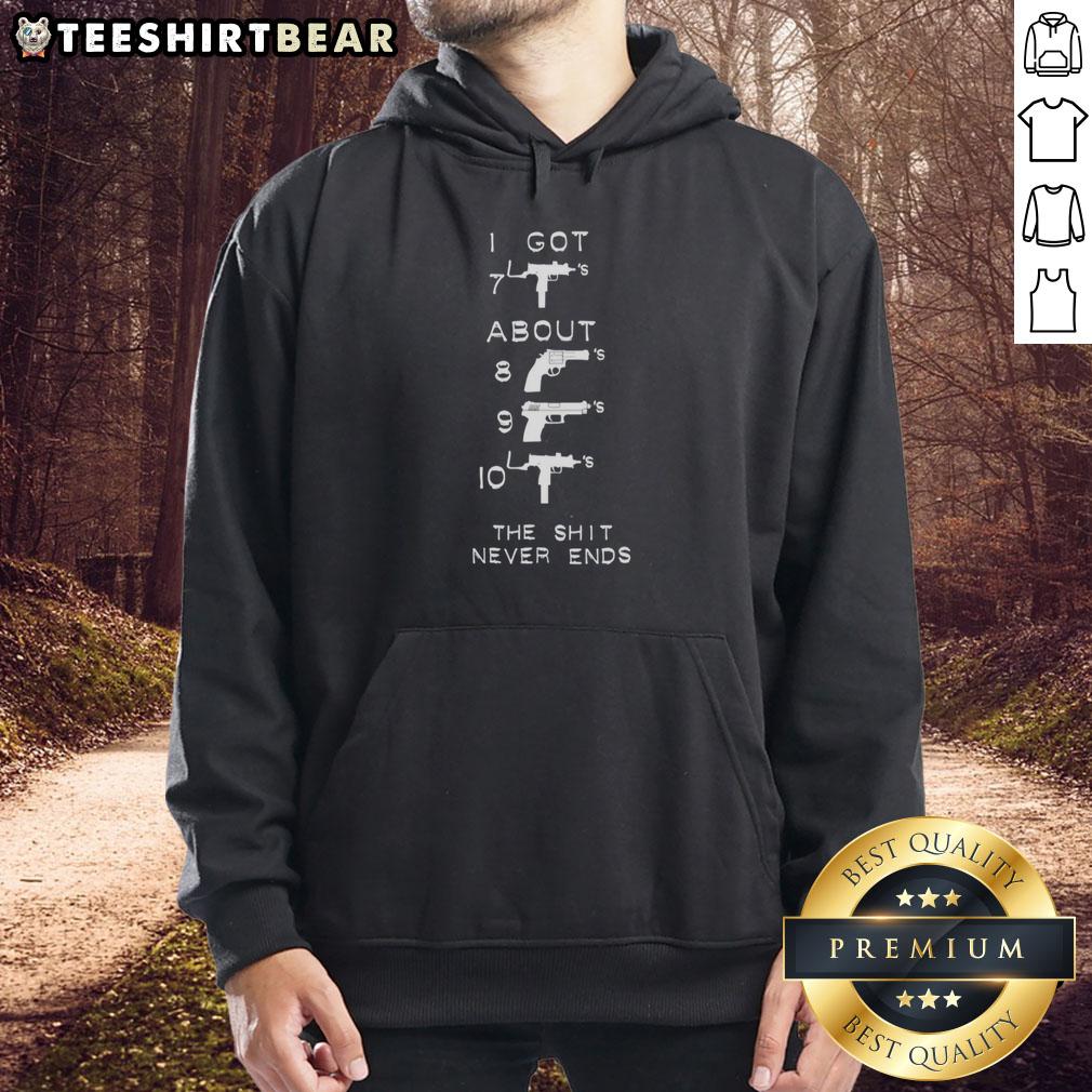 Original Notorious B.I.G. Tons Of Gunz Hoodie featuring iconic rapper design, perfect for hip-hop fashion enthusiasts.