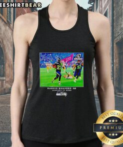 Original Seattle Seahawks Rashid Shaheed NFL Flash Features tank top in vibrant colors, perfect for fans and casual wear.