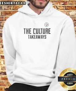 Premium TJ Watt The Culture Takeaways Pittsburgh Steelers Hoodie featuring bold team colors and stylish design.