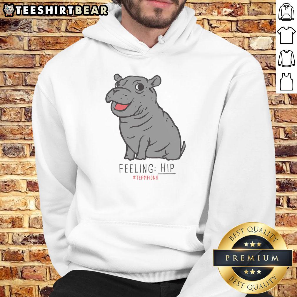 Alt Text: Premium Fiona the Hippo Feeling Hip Hoodie in vibrant colors, perfect for cozy casual wear and animal lovers.