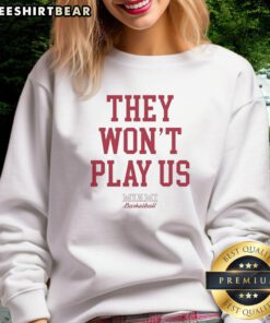 Premium Miami Redhawks basketball sweatshirt featuring vibrant team colors and logo, perfect for fans and athletes.