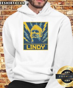 Pretty Lindy Ruff Buffalo Sabres hockey hoodie in navy blue, showcasing team spirit and style for fans.