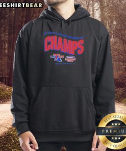 2025 Louisiana Tech Bulldogs hoodie celebrating Radiance Technologies Independence Bowl Champions.