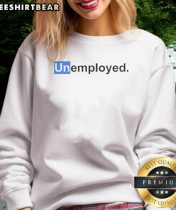 Stylish Pretty Unemployed logo sweatshirt in a cozy fit, perfect for casual wear and expressing unique fashion sense.