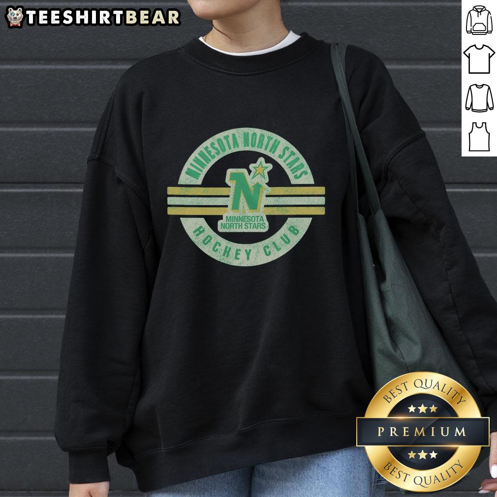 Vintage Minnesota-Dallas Stars sweatshirt featuring a classic design, perfect for fans and retro style enthusiasts.